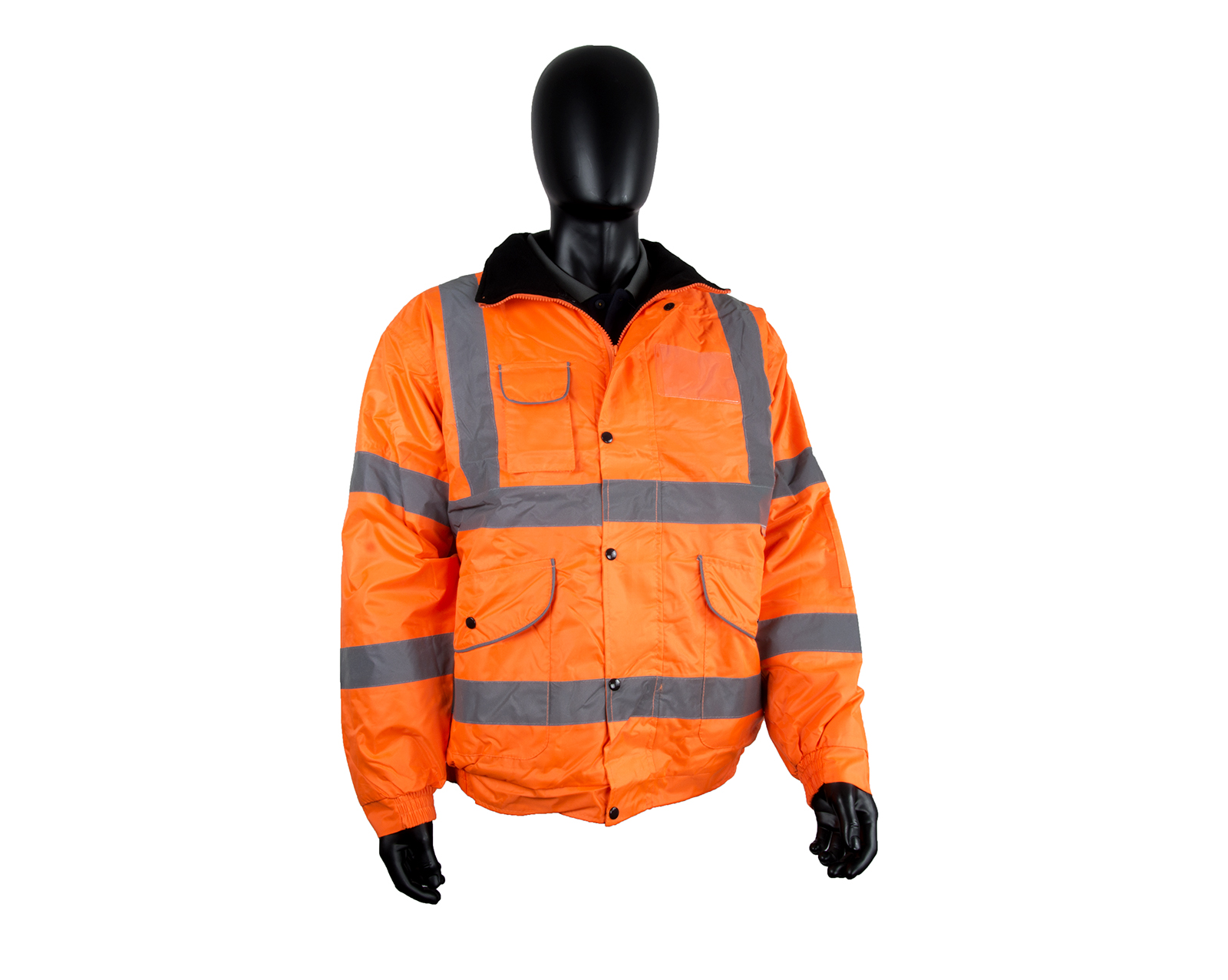 Storm Waterproof Bomber Jacket w/ Elasticated cuffs & Concealed hood