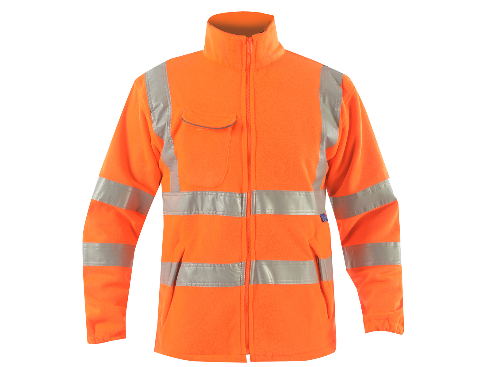 High Vis Rail Polar Fleece Jacket Orange | Bodyguard Workwear