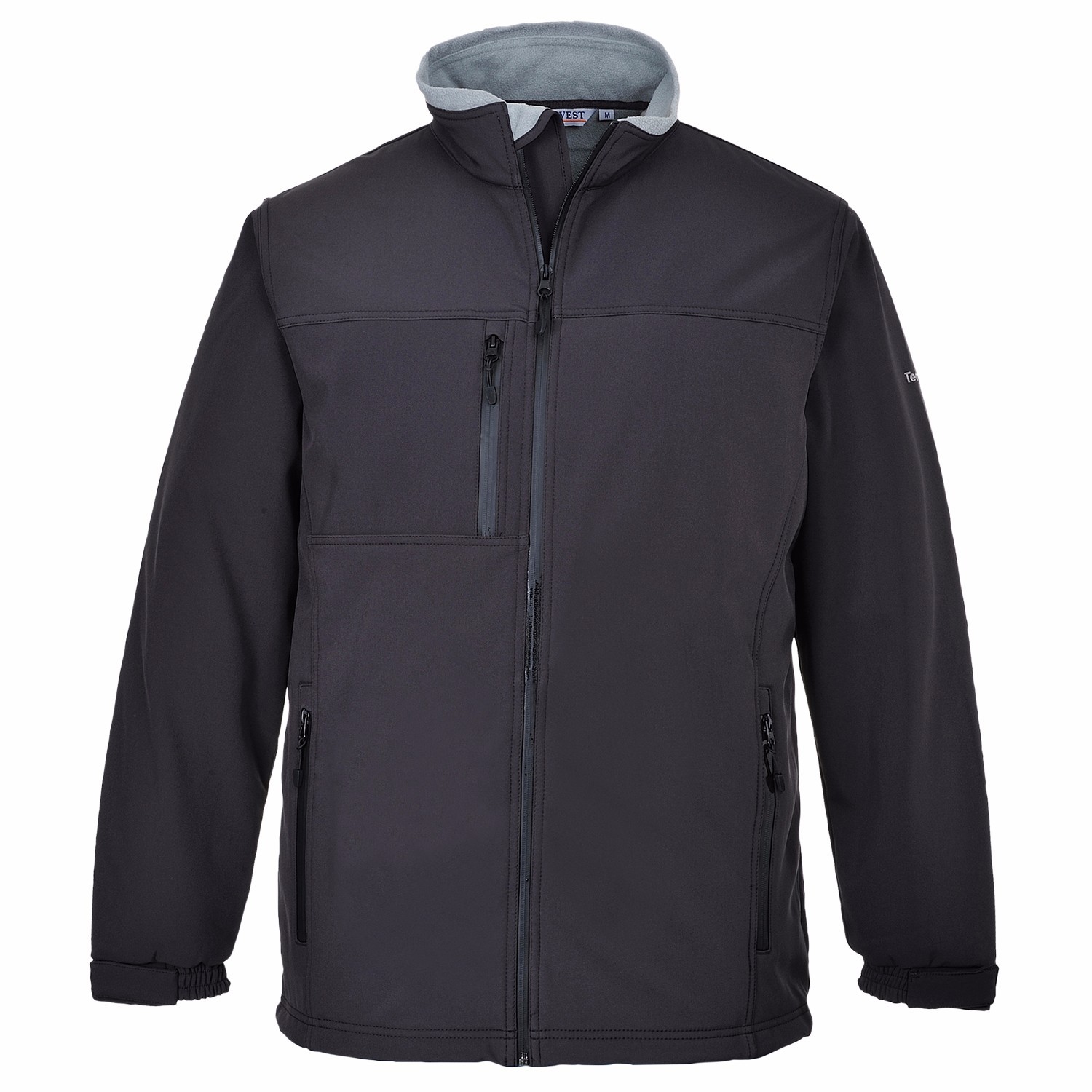 Softshell Jacket w/ windproof, water-resistant breathable membrane ...