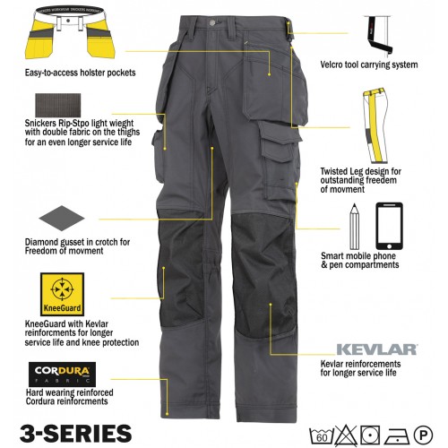 EEZNEEZ  WORK PANTS  BUILT IN KNEE PADS