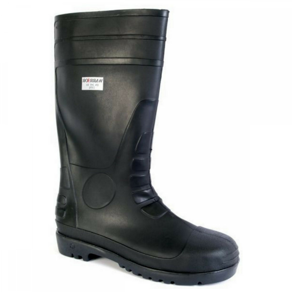steel toe cap wellies size 6
