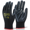 Nitrile Palm Coated Grip Glove w/ 100% Nylon seamless shell 