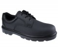 Oxford Executive Leather Safety Shoe w/ Padded collar for Ankle Support