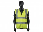 Yellow High Vis Vest W/ High Quality Reflective Tape