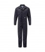 Quilted Boiler suit w/ elasticated action back & zip front