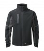 Stanton Soft Shell Jacket Black - Water resistant w/ Waterproof zips