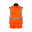 Rail Cargo Bodywarmer w/ Thermal insulation & Twin needle stitching