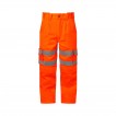 Rail Cargo Work Trousers w/ Elasticated flexi waist system & Rear cargo pockets 