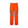 Ladies HV Polycotton Cargo Trousers w/ Elasticated Flexi Waist System