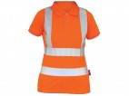 Ladies Rail Polo Shirt Bodyguard Breathable fabric