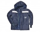 Coldstore Jacket Navy w/ Breathable fabric & Quilt lined for thermal insulation