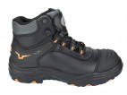Dynamic leather safety boot w/ Padded Ankle Support and Tongue for Extra Comfort - main