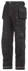 Snickers Trousers XTR 3rd Generation Work Cargo Trousers Black