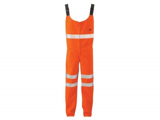 GORE-TEX Rail Salopette Orange w/ with lower and mid-body protection