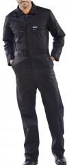 Zip Front Coverall w/ Two zipped chest pockets, Tool & Rule pockets