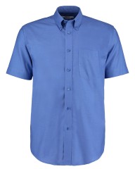 Kustom Kit Men's Workwear Short Sleeve Oxford Shirt - Perfect for embroidery