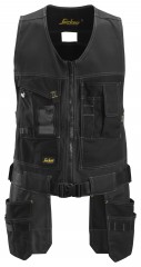 SNICKERS CANVAS + FLEXI TOOLVEST w/ front holster pockets
