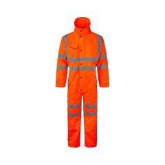 GN620VK – Vapourking Rail HV Coverall w/ Contoured neckline collar 