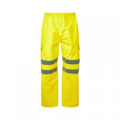 Hi Vis Yellow Breathable Overtrousers