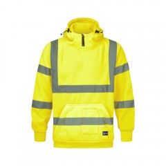 Bodyguard Workwear Hi-BRID HOODY YELLOW
