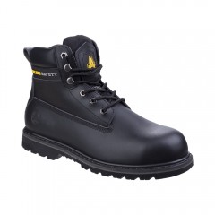 Amblers Ladies Safety Boots w/ Padded collar and tongue