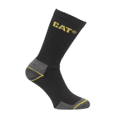 Cat Branded Crew Work Sock 3 Pairs / Pack