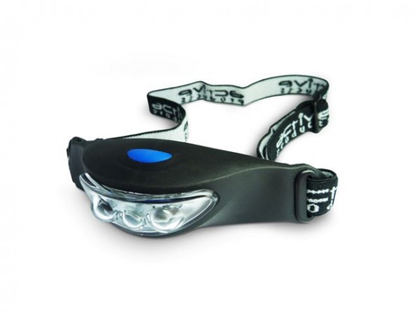 Dual Mode LED Head Torch w/ Adjustable Strap and up/down