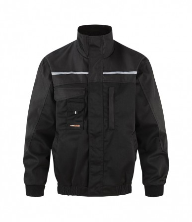 Tuff-texx Pro Work Bomber Jacket w/  fleece lined collar & internal pocket