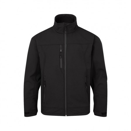 Soft shell windproof fleece Jacket w/ Waterproof Front Zip & Chest Pocket