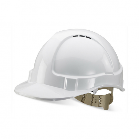 Premium Vented Safety Helmet w/ Wheel dial ratchet size adjuster