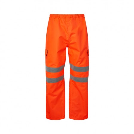 Breathable HV Rail Over Trousers & Cargo Pockets | Bodyguard Workwear