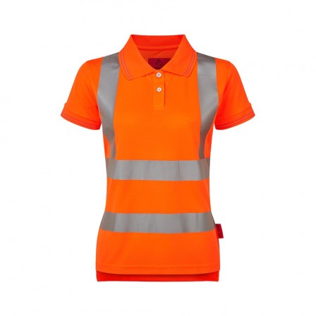Ladies Rail Polo Shirt With Breathable Fabric | Bodyguard Workwear